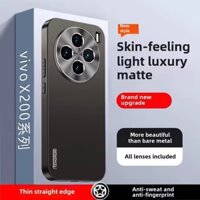 Ốp điện thoại bằng hợp kim nhôm mờ cho Vivo x200 x100 x100s x90 x80 pro plus x100ultra x200promini iqoo neo 10 9 9s z9 turbo Camera Vỏ bảo vệ chống sốc