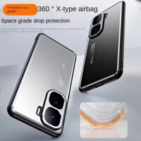 Ốp điện thoại bằng hợp kim nhôm phun cát cho IQOO NEO 10 9 9s 8 7 pro plus IQOO Z9X Z9 Turbo Z7X Z7 Vỏ bảo vệ máy ảnh kim loại