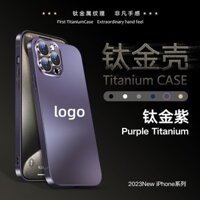 Ốp điện thoại bằng nhựa mờ chắc chắn cho iPhone 15 14 13 12 11 Pro Max Plus Vỏ bảo vệ kính máy ảnh mỏng sang trọng