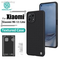 Ốp điện thoại bằng TPU + PC sợi nylon nhẹ siêu mỏng chống trơn trượt Nillkin cho Xiaomi Mi 11 Lite 4G / Mi 11 Li