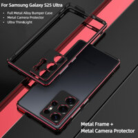 Ốp điện thoại bảo vệ ống kính máy ảnh siêu mỏng & nhẹ cho Samsung Galaxy S25 Ultra S25 + S24 S23 S25 Plus S23 FE S21Ultra S22Ultra S23Ultra S24 Ultra Cover