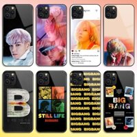 Ốp điện thoại BIGBANG có hạn Vỏ kính cường lực Gwon Ji-Dragon cho Iphone 15 14 Pro Max 13 12 Mini 11 Pro X XS XR 8 7 6 Plus Thương hiệu mới