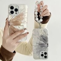 Ốp Điện Thoại Bướm Vòng Tay Cao Cấp Sang Trọng Cho iPhone 11 12 13 14 15 16 Pro MAX Ốp Lưng iPhone 14 Pro MAX X XR XSMAX Ốp Lưng Cứng Bảo Vệ Chống Sốc Ốp Lưng Có Vòng Tay