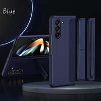 Ốp Điện Thoại Chân Đế Vô Hình 2 Trong 1 Cho Samsung Galaxy Z Fold 6 ZFold 5 4 3 Stylus Bút Khe Cắm + Ốp Lưng