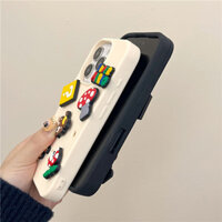 Ốp điện thoại chất liệu silicon hình Crocs hoạt hình cho iPhone 16 Pro max 15 Pro max