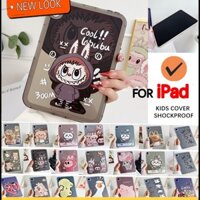 Ốp điện thoại Cho iPad Air Pro 12.9 "13" M2 M4 2024 2022 / 20 / 21 / 18 Phim Hoạt Hình Dễ Thương LUBUBU Gấu Nâu Ốp điện thoại TPU Mềm Siêu Mỏng Chống Sốc