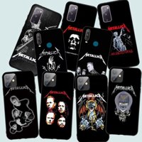 Ốp điện thoại cho iPhone 12 Pro XS Max X 6 6s Silicone mềm GG-JC59 Metallica Black Hot Case