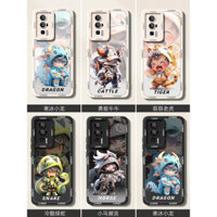 Ốp điện thoại cho Redmi K60, mới, Xiaomi Redmi K60 Pro, bảo vệ toàn diện, chống rơi, năm rồng, sáng tạo, Redmi K60E, silicone cao cấp, phiên bản tối cao, siêu mỏng, tản nhiệt bảo vệ