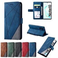 Ốp Điện Thoại Cho Samsung Galaxy Note 20 ultra 10 9 8 s10e S10 lite S24 plus S22 S20 FE Flip Cover Ví Bao Da PU Thẻ Túi Chống Sốc Silicon Mềm TPU Ốp Lưng