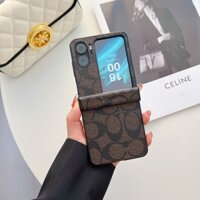 Ốp điện thoại chống sốc bảo vệ bằng da PU sang trọng cho OPPO Find N3 Flip Classic bao gồm tất cả vỏ điện thoại di động Vỏ bảo vệ cho OPPO Find N2Flip