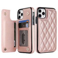 Ốp Điện Thoại Chống Sốc Có Giá Đỡ Và Ngăn Đựng Thẻ RFID ZY-10 Cho Iphone 11 12 Pro Max Mini