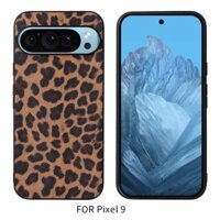 Ốp Điện Thoại Chống Sốc Da Báo Nâu Cho Google Pixel 9 Pro XL 8 Pro 7 Pro Vỏ Sang Trọng Họa Tiết Cá Sấu Bảo Vệ Camera Vỏ Điện Thoại Silicon Mềm