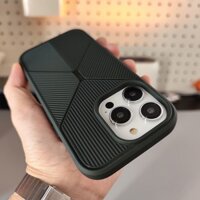 Ốp Điện Thoại Chống Sốc Họa Tiết Kẻ Sọc Cho iPhone 14 Pro Max Plus 13 12 Pro Max