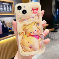 Ốp Điện Thoại Chống Sốc In Hình Gấu Pooh Cho iPhone 7 8 Plus 14 13 X XS XR 12 11 Pro Max