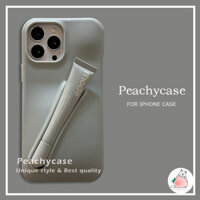 Ốp điện thoại có khe hở môi sáng tạo Tương thích cho iPhone 15 14 Plus 13 12 Pro Max 11 11promax Ốp lưng silicon chống rơi Hailey Vỏ di động cùng phong cách