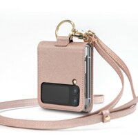 Ốp điện thoại có ngăn đựng thẻ K-Max cho Samsung Galaxy Z Flip 4 (2022)