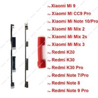 Ốp Điện Thoại Có Nút Điều Chỉnh Âm Lượng Cho Xiaomi Mi 9 Note 10 CC9 Pro Mix 2 2S 3 Redmi K20 K30 Pro Note 7 8 9 Pro