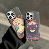 Ốp Điện Thoại Cứng Họa Tiết Pokemon Snorlax & Gengar Cho iPhone 11 iPhone 14 Pro Max iPhone 13 Pro Max iPhone 12 Pro Max