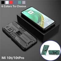 Ốp Điện Thoại Cứng Kiểu Giáp 3D Chống Sốc Kèm Giá Đỡ Cho Xiaomi Mi 10t Pro Mi10t 10tPro