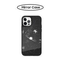 Ốp Điện Thoại Cứng Tráng Gương Hình Phi Hành Gia Cho iPhone 11 12 13 14 Pro Max