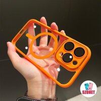 Ốp Điện Thoại Cứng Trong Suốt Chống Sốc Chống Rơi Với Miếng Dán Bảo Vệ Ống Kính Máy Ảnh Cho iphone 15 14 13 12 11 pro max