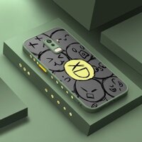 Ốp Điện Thoại Cứng Viền Vuông Bằng Silicon Mềm Mặt Nhám Cho Samsung galaxy J8 2018