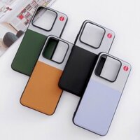 Ốp điện thoại da cổ điển cho Xiaomi 14 Pro Mi 14 Vỏ bảo vệ nâng cao kết cấu da