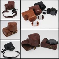 Ốp Điện Thoại Da Có Ngăn Đựng Máy Ảnh Sony ZV-E10 zve10 (16-50 Lens) zve10