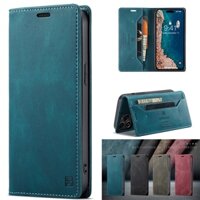 Ốp Điện Thoại Da Gập Nam Châm Chống Trộm Cho HUAWEI P50 PRO P30 P30LITE P Smart 2021