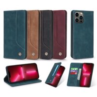 Ốp Điện Thoại Da Lật Sang Trọng Cho Samsung Galaxy Note 9 10 Pro Plus 20 Siêu Ví Khe Cắm Thẻ Trường Hợp Bao