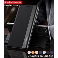 Ốp Điện Thoại Da Nắp Gập Tráng Gương Chống Sốc Cho Samsung Galaxy S20 Ultra S20 Plus S20 FE S20 + A32 A21S 4G 5G