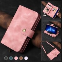 Ốp Điện Thoại Da Phối Ví Đựng Thẻ Cho For iPhone 13 14 Pro Max Mini Plus X XS Max