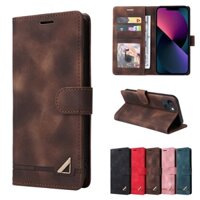 Ốp Điện Thoại Da Pu Kiểu Ví Lật Có Đế Cho iPhone 14 Plus 13 12 Pro Max 13 mini