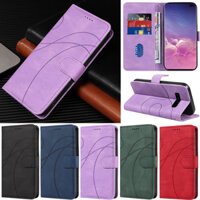 Ốp Điện Thoại Da PU Mềm Kiểu Ví Đế Lật Cho Samsung Galaxy Note 20 Ultra Note 10+ S10 Lite S7 Edge Note 10 Lite Note 9 Note 8