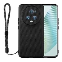 Ốp Điện Thoại Da PU + Pc Cứng + TPU Mềm Họa Tiết Sợi Carbon Chống Sốc Cho Honor Magic 5 Pro 5G Magic5 5G