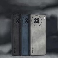 Ốp Điện Thoại Da Sang Trọng Cho VIVO X90 Pro Plus X90Pro X90Pro + Vỏ Bảo Vệ Camera Chống Vân Tay Chống Rơi Ốp Lưng