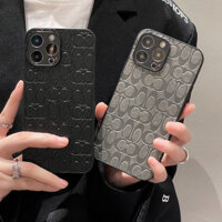 Ốp Điện Thoại Da Tương Thích Với IPhone 14 13 12 11 15 16 Pro Max IP XR X XS Max 7 / 8 14 / 15 Plus Vỏ Bảo Vệ Ống Kính Chống Sốc Cứng