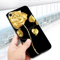 Ốp điện thoại dành cho máy Oppo F1S/A59 - Gold Roses MS RSD018