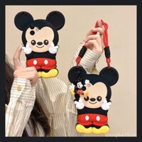 Ốp điện thoại di động dùng cho Apple 12Pro iPhone11promax hoạt hình 12Mini Bie Mickey silicon p 5NUK đáng yêu