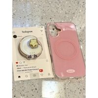 Ốp điện thoại dùng cho iPhone 7 8 X XS XR XSMAX 11 12 13 14 15 16 Pro max cao cấp cô gái mềm mại gấp nếp thiếu nữ Giá đỡ hút từ bao toàn bộ vỏ mềm Vỏ bảo vệ chống rơi chống sốc AHFH