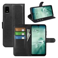 Ốp Điện Thoại Filp Cho Sharp Wish 3 SHG06 Aquos Zero 6 Sense 7 Plus Đơn Giản Sumaho 6 Đựng Thẻ Đứng Bao Da