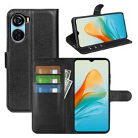 Ốp Điện Thoại Filp Cho ZTE Axon 40 Pro Ultra Lite Đựng Thẻ Đứng Bao Da