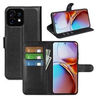 Ốp Điện Thoại Filp Cho Motorola Moto X40 X30 Pro S30 Pro Giá Đỡ Thẻ Đứng Bao Da