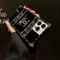 Ốp Điện Thoại Góc Phải Kim Loại Thời Trang Cho IPhone 11 12 13 14 15 16 15 Pro Max IP 14 15 16 Plus 7 8 XR X XS Max Vỏ Bảo Vệ Chống Sốc