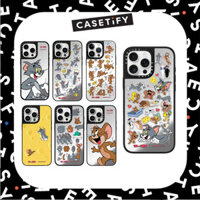 Ốp điện thoại gương trang điểm Tom và Jerry CASE.TiFY cho Iphone 15 16 Pro Max / Iphone 14 Pro Max / Iphone 13 Pro Max / Iphone 12 Pro Max Iphone 11