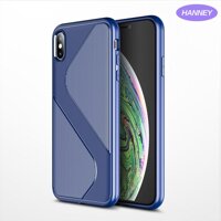 Ốp Điện Thoại HANNEY Cho iPhone XS MAX Ốp Điện Thoại iPhone XR Ốp Điện Thoại iPhone X Ốp Điện Thoại iPhone XS Sợi Carbon S Line Texture Ốp Lưng Chống Sốc Ốp Silicon Mềm Mỏng TXWS-01 LazadaMall