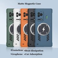 Ốp điện thoại hấp phụ từ tính ô tô không khung Graphene cho Xiaomi Black Shark 5 4 4s RS Pro