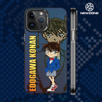 Ốp điện thoại họa tiết Anime Conan cho iPhone 11 12 13 14 15 16Pro Max Vỏ bảo vệ chống sốc