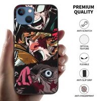 Ốp Điện Thoại Họa Tiết Demon Slayer Cho IPhone 11 12 13 Pro MAX Mini T4PV