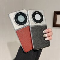 Ốp điện thoại họa tiết hai tông thời trang cho OPPO Find X6 Pro X7 Ultra Protection PC Vỏ cứng bảo vệ bản lề Ốp lưng